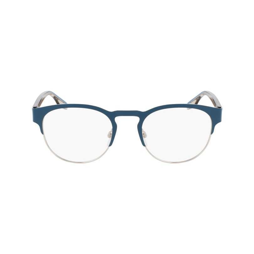 Converse Cv3026 Eyeglasses 440 Matte Blue Teal Silver 51mm